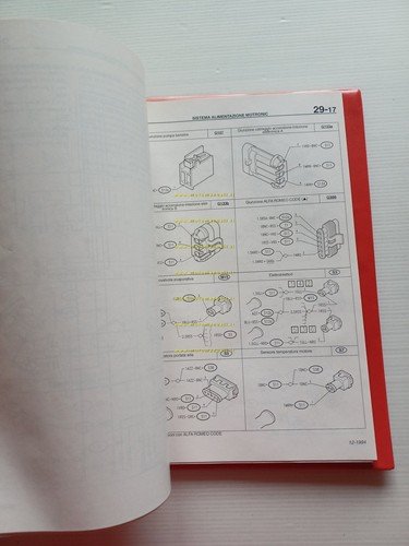 Alfa Romeo 155 1993-94 manuale officina Diagnostica Elettrica-Elettronica