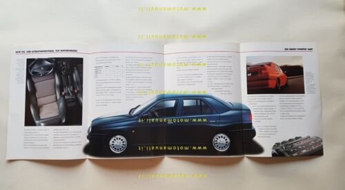 Alfa Romeo 155 1996 depliant originale OLANDESE brochure DUTCH text