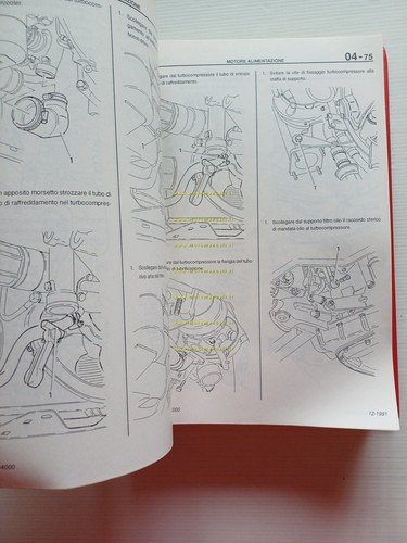 Alfa Romeo 155 4WD 1991-94 COMPLEMENTO manuale officina originale