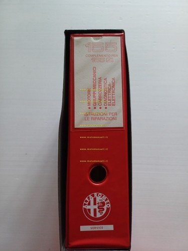 Alfa Romeo 155 4WD 1991-94 COMPLEMENTO manuale officina originale