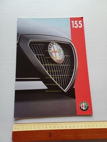Alfa Romeo 155 modelli 1994 depliant italiano originale