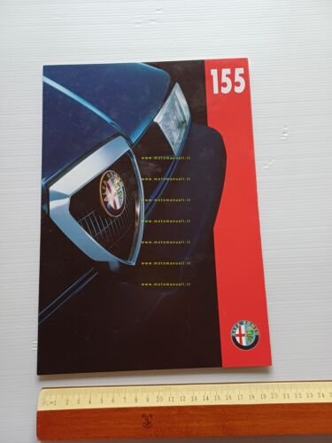 Alfa Romeo 155 modelli 1996 depliant italiano originale