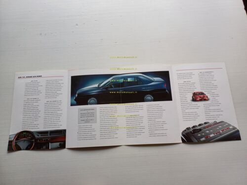 Alfa Romeo 155 modelli 1996 depliant italiano originale