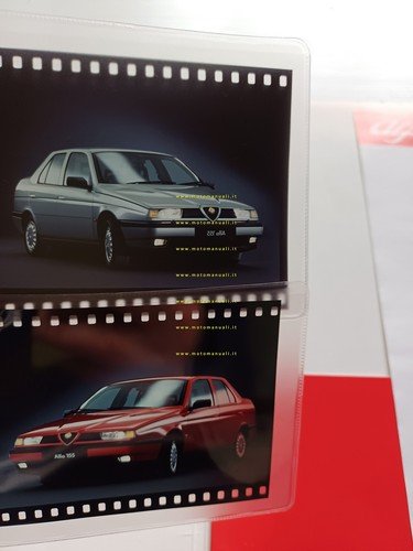 Alfa Romeo 155 presentazione anteprima 1991 cartella stampa originale