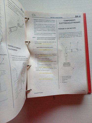 Alfa Romeo 155 TD 1992-5 COMPLEMENTO manuale officina Motore Mecc. …