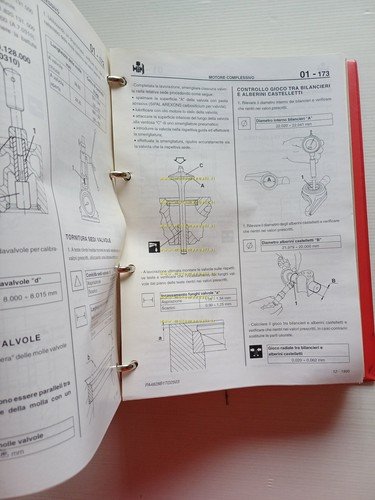 Alfa Romeo 155 TD 1992-5 COMPLEMENTO manuale officina Motore Mecc. …