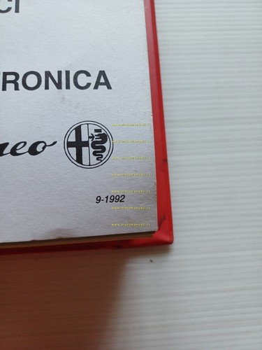 Alfa Romeo 155 TD 1992-5 COMPLEMENTO manuale officina Motore Mecc. …