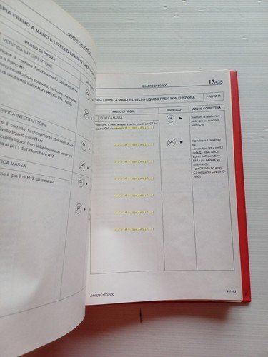 Alfa Romeo 155 TD 1992-5 COMPLEMENTO manuale officina Motore Mecc. …