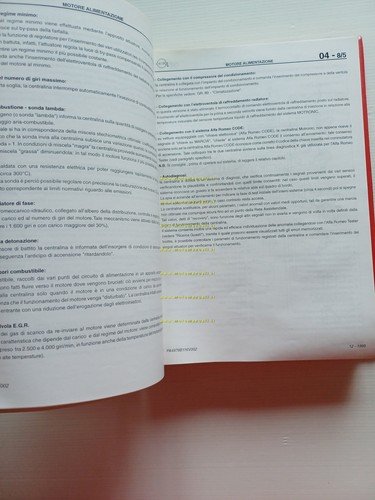 Alfa Romeo 155 TS 1994-5 COMPLEMENTO manuale officina Motore Mecc. …