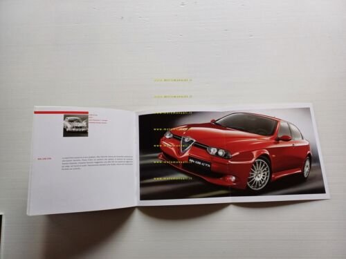 Alfa Romeo 156 - Sportwagon GTA 3.2 6V 2001 depliant …