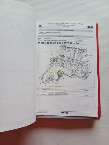 Alfa Romeo 156-166 1997 manuale officina Motori Riparazioni al Banco …