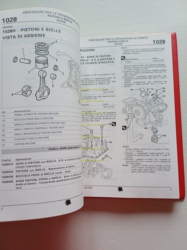 Alfa Romeo 156-166 1997 manuale officina Motori Riparazioni al Banco …