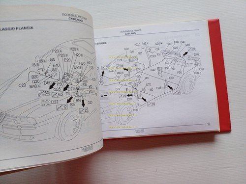 Alfa Romeo 156 1997-98 manuale officina Tutti gli Schemi Elettrici …