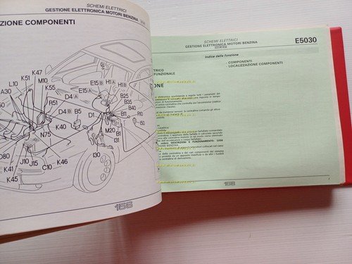Alfa Romeo 156 1997-98 manuale officina Tutti gli Schemi Elettrici …