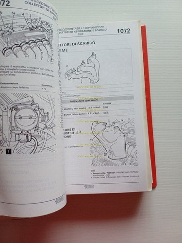 Alfa Romeo 156 1997-99 manuale officina originale Procedure Riparazioni vol. …