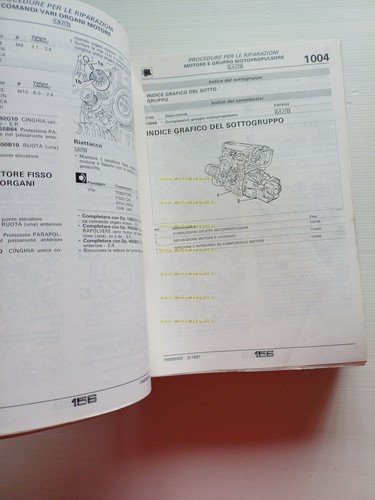 Alfa Romeo 156 1997-99 manuale officina originale Procedure Riparazioni vol. …