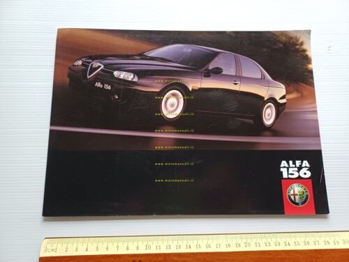 Alfa Romeo 156 modelli 1997 depliant italiano originale
