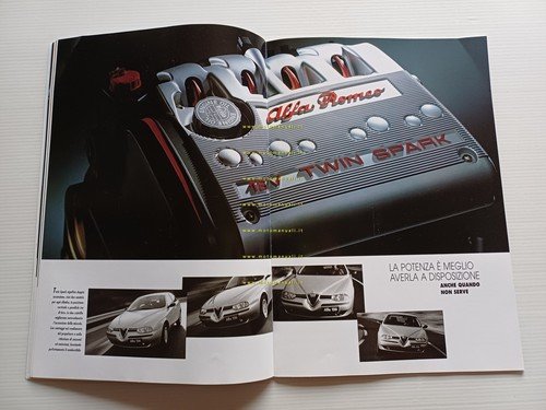 Alfa Romeo 156 modelli 1999 depliant italiano originale