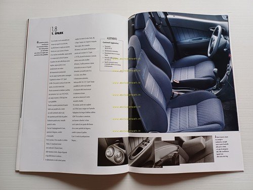 Alfa Romeo 156 modelli 1999 depliant italiano originale