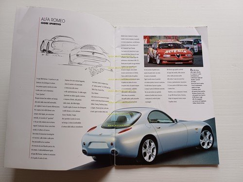 Alfa Romeo 156 modelli 1999 depliant italiano originale