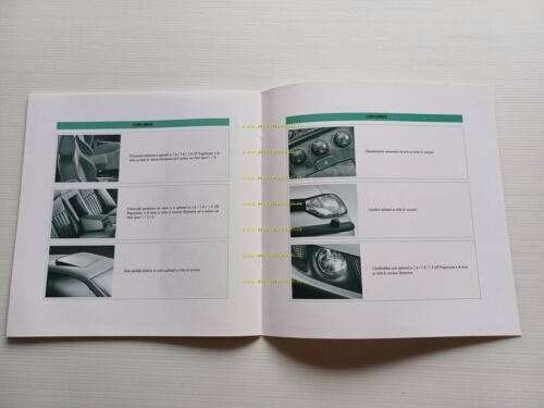 Alfa Romeo 156 modelli 2000-01 2 depliant italiano