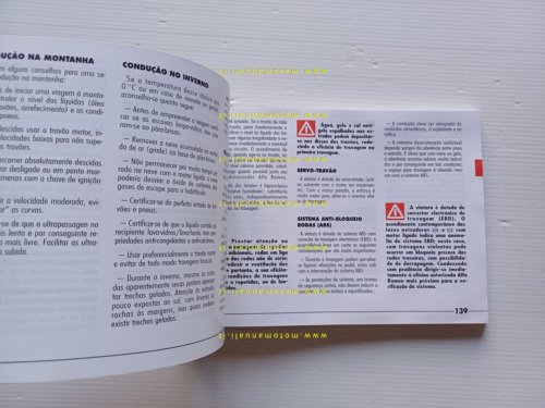 Alfa Romeo 156 modelli 2000 manuale uso manutenzione PORTOGHESE originale