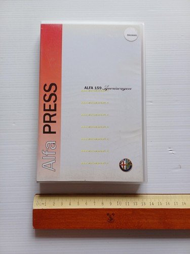 Alfa Romeo 159 Sportwagon 2006 cartella stampa originale