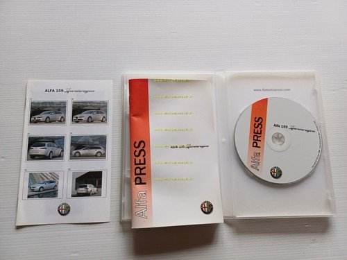 Alfa Romeo 159 Sportwagon 2006 cartella stampa originale
