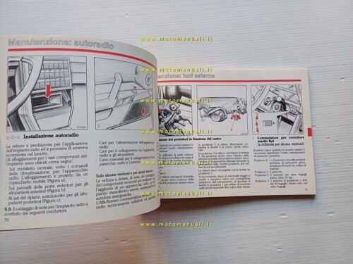 Alfa Romeo 164 3.0 V6 Quadrifoglio 1990 manuale uso manutenzione …