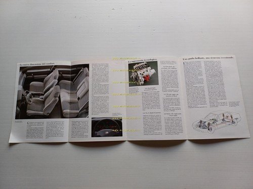 Alfa Romeo 164 modelli 1994 depliant italiano originale