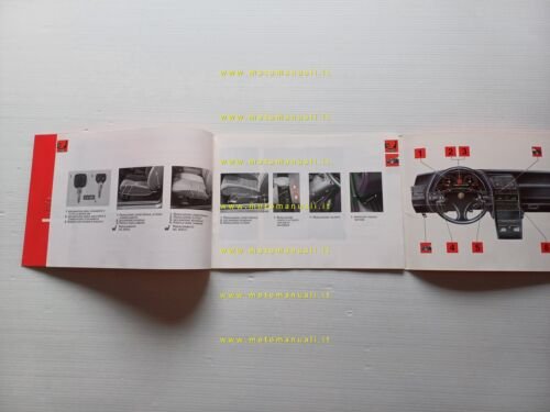 Alfa Romeo 164 Super Informazioni Pronto Impiego 1992 ALLEGATO manuale …