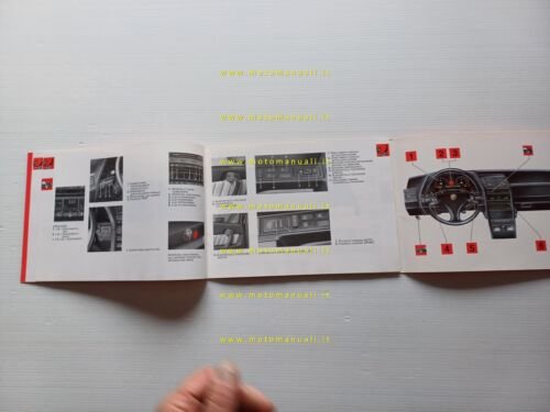 Alfa Romeo 164 Super Informazioni Pronto Impiego 1992 ALLEGATO manuale …