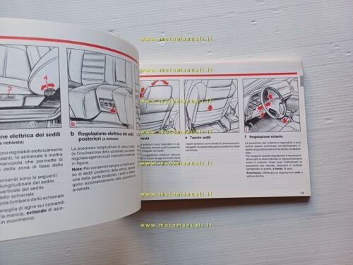 Alfa Romeo 164 Turbo 1988 manuale uso manutenzione originale