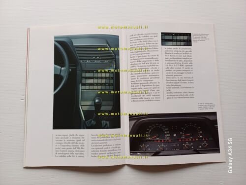 Alfa Romeo 164 tutti modelli 1987 depliant originale italiano