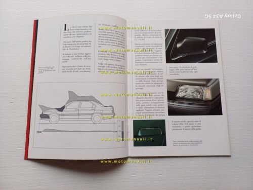 Alfa Romeo 164 tutti modelli 1987 depliant originale italiano
