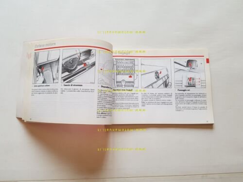 Alfa Romeo 164 V6 TURBO 1990 manuale uso manutenzione libretto …