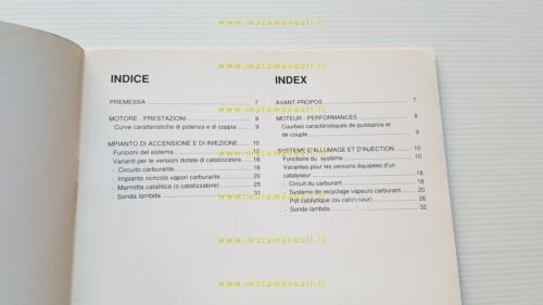 Alfa Romeo 164 V6 Turbo Catalitica 1990 Product Bulletin manuale …