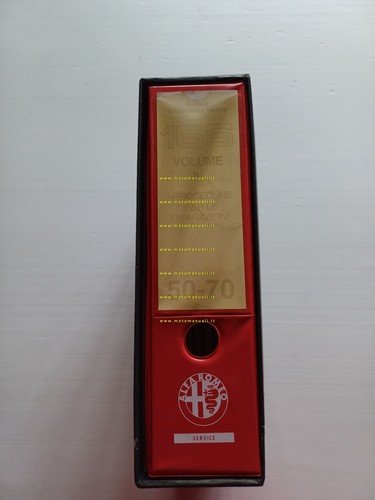 Alfa Romeo 166 1998-99 manuale officina originale Procedure Riparazioni vol. …