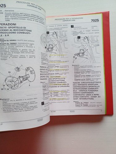 Alfa Romeo 166 1998-99 manuale officina originale Procedure Riparazioni vol. …