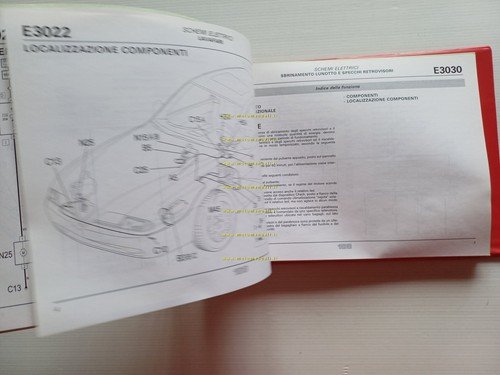 Alfa Romeo 166 1998-99 manuale officina Tutti gli Schemi Elettrici …