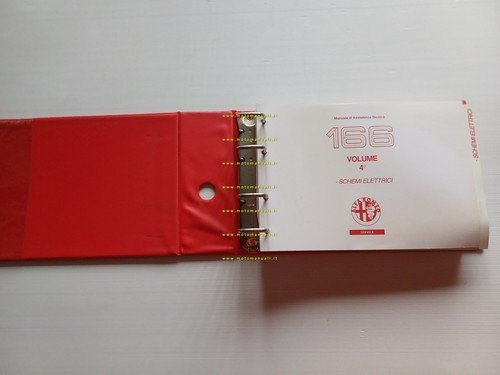 Alfa Romeo 166 1998-99 manuale officina Tutti gli Schemi Elettrici …