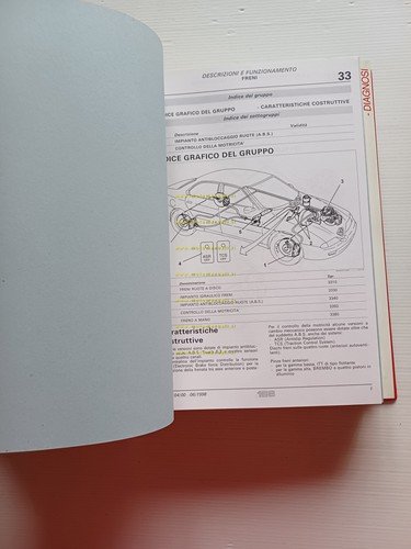 Alfa Romeo 166 1998 manuale officina Descrizioni - Dati Tecnici …