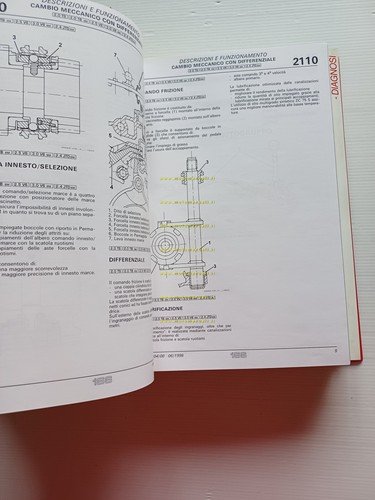 Alfa Romeo 166 1998 manuale officina Descrizioni - Dati Tecnici …