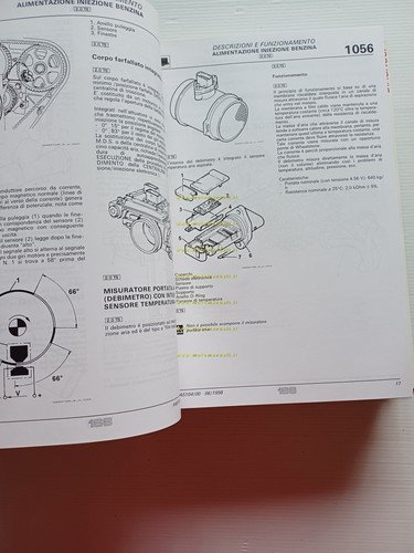 Alfa Romeo 166 1998 manuale officina Descrizioni - Dati Tecnici …