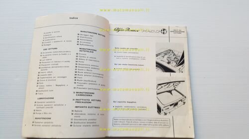 Alfa Romeo 1750 Berlina 1968 manuale uso manutenzione libretto originale