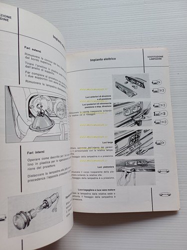 Alfa Romeo 1750 Berlina 1970 manuale uso manutenzione libretto originale