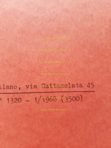 Alfa Romeo 1750-GT Spider Veloce '68 manuale officina caratteristiche tecniche