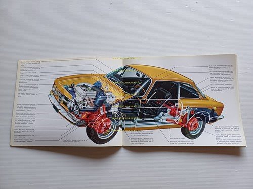 Alfa Romeo 1750 GT Veloce depliant originale italiano