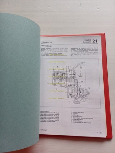 Alfa Romeo 1994-98 manuale officina Revisione Cambio Differenziale Tutti Modelli