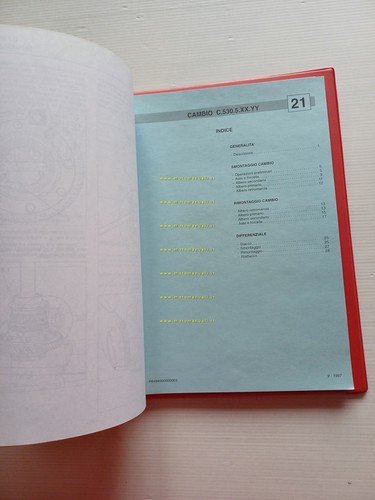Alfa Romeo 1994-98 manuale officina Revisione Cambio Differenziale Tutti Modelli